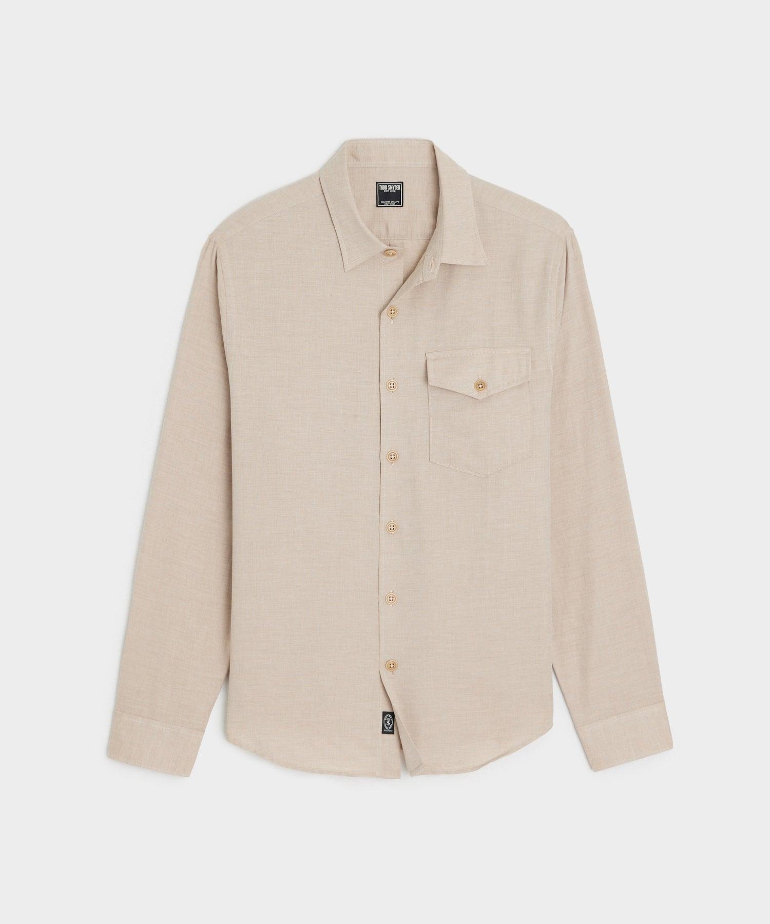 Cotton-Cashmere Lodge Shirt Product Image