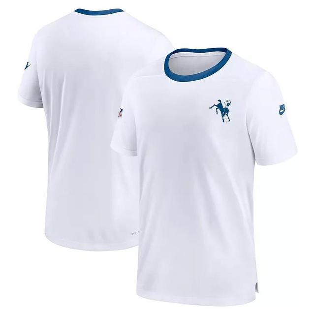 Mens Nike Indianapolis Colts Indiana Nights Alternate Coach Performance T-Shirt Product Image