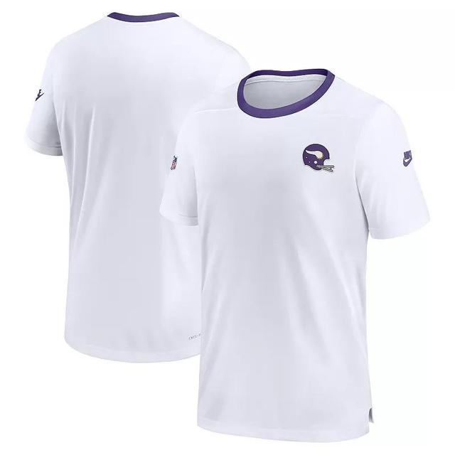 Mens Nike Minnesota Vikings Classic Coach Performance T-Shirt Product Image