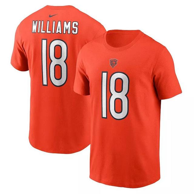 Mens Nike Caleb Williams Chicago Bears 2024 NFL Draft First Round Pick Fuse Name & Number T-Shirt Product Image