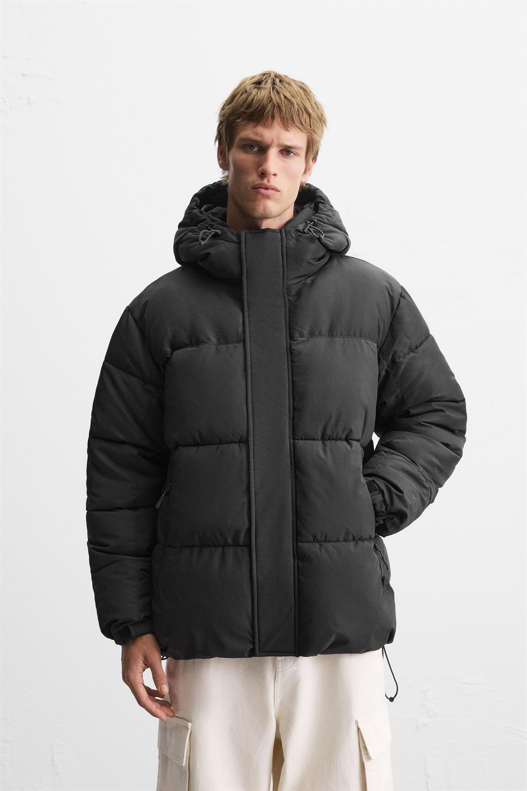 HOODED QUILTED JACKET Product Image