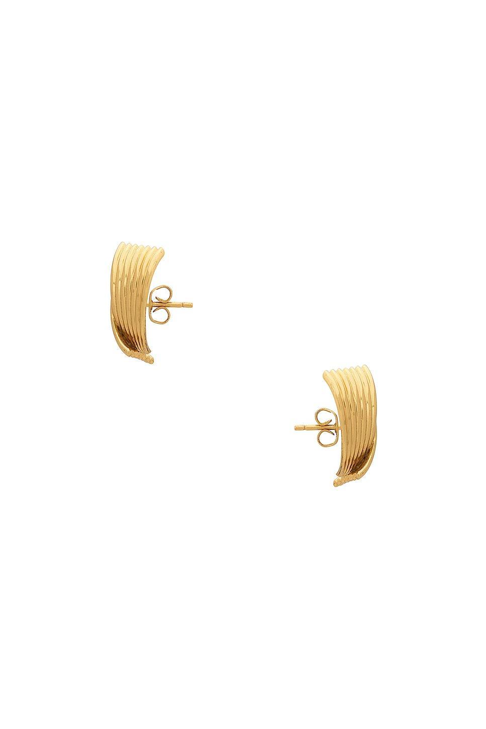 AUREUM Vienna Earrings in Metallic Product Image