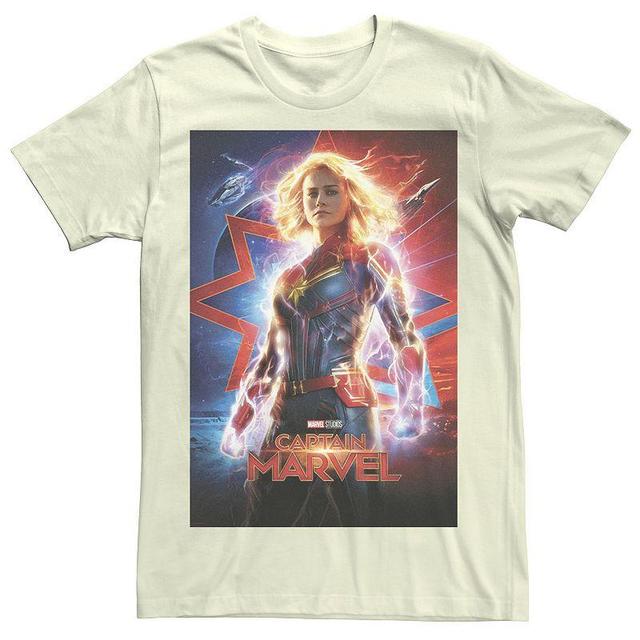 Mens Marvel Captain Marvel Movie Poster Suited Up Tee Product Image