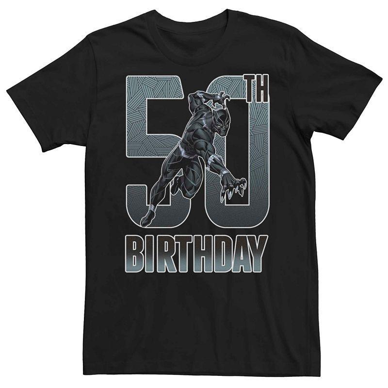 Mens Panther 50th Birthday Tee Product Image