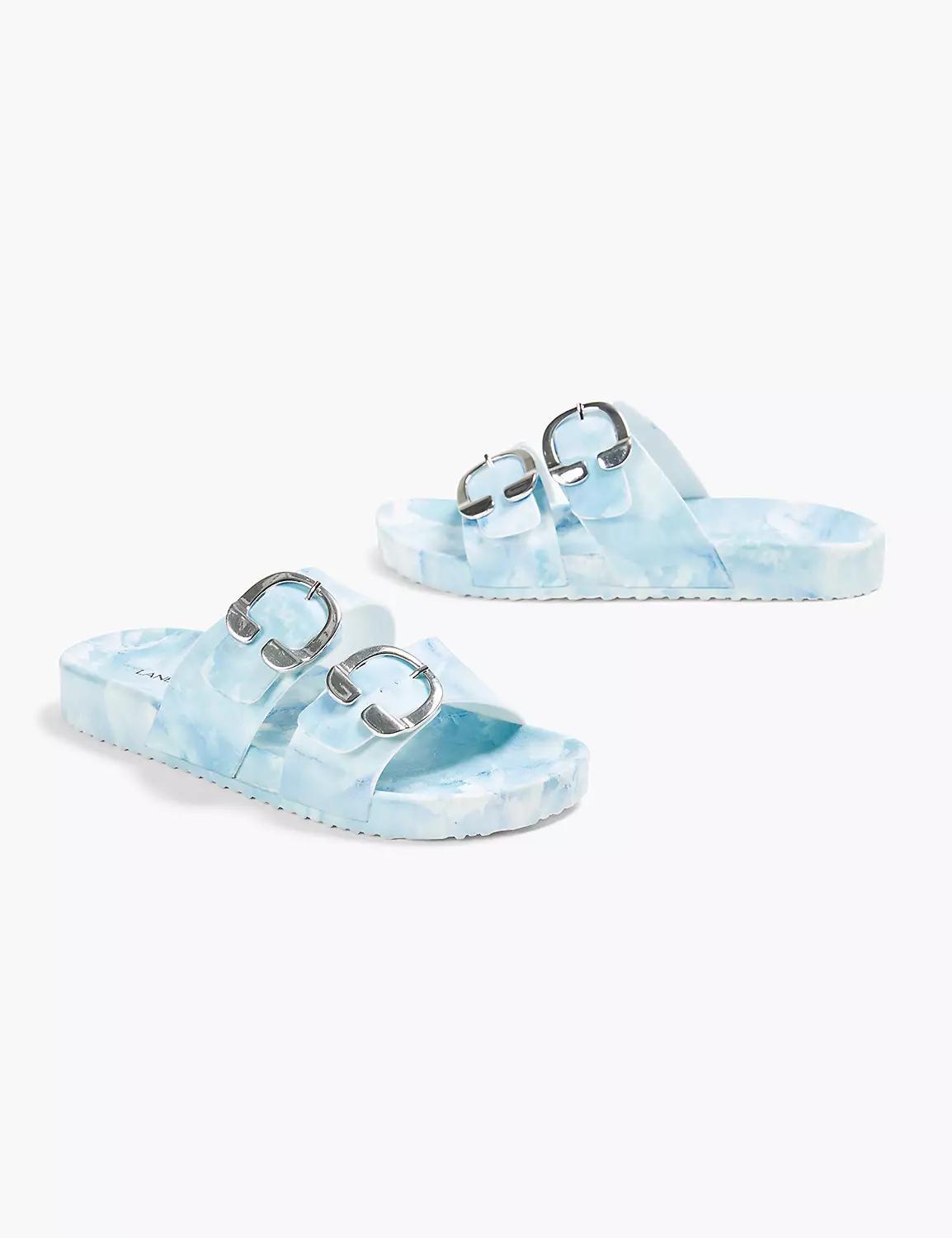 Double-Band Slide Sandal - Tie-Dye product image