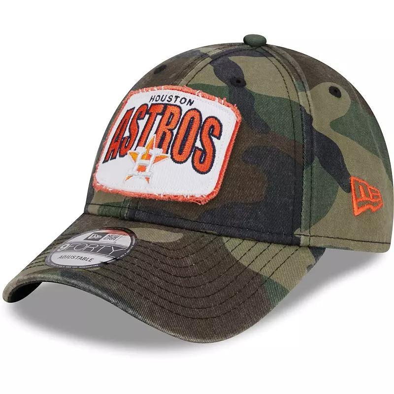 Mens New Era Camo Houston Astros Gameday 9FORTY Adjustable Hat Product Image