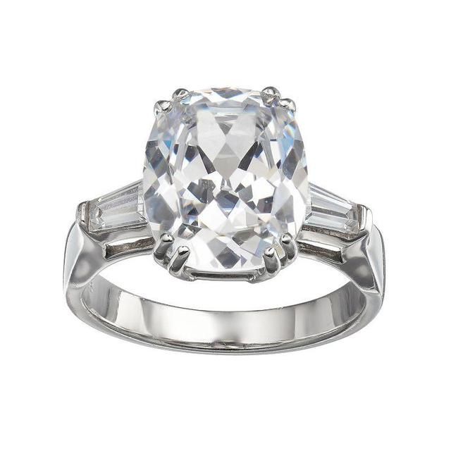 Sophie Miller Sterling Silver Cubic Zirconia Ring, Womens White Product Image