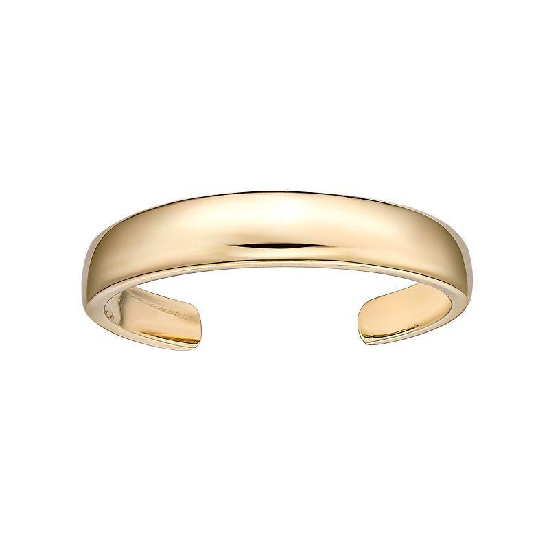 Lila Moon 10k Gold Adjustable Toe Ring, Womens, Yellow Product Image