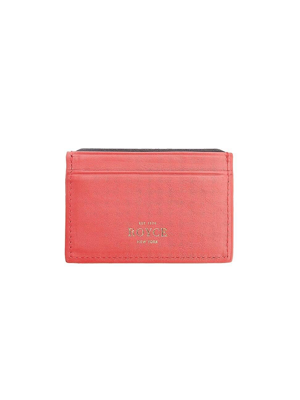 ROYCE New York RFID Leather Card Case Product Image