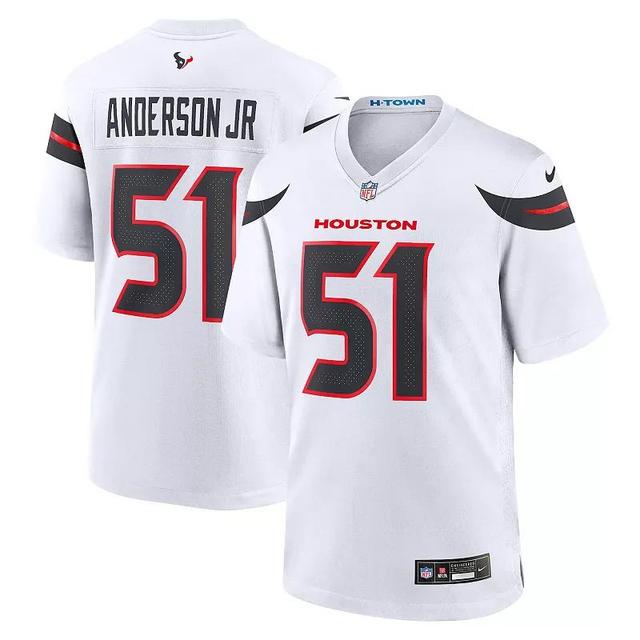 Mens Nike Will Anderson Jr. Houston Texans Game Jersey Product Image