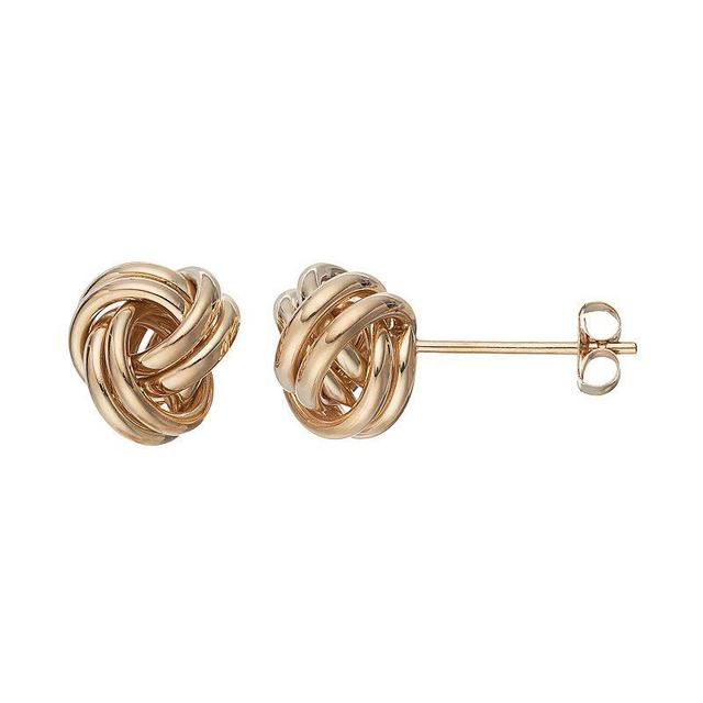 Forever 14K Love Knot Stud Earrings, Womens, Gold Product Image