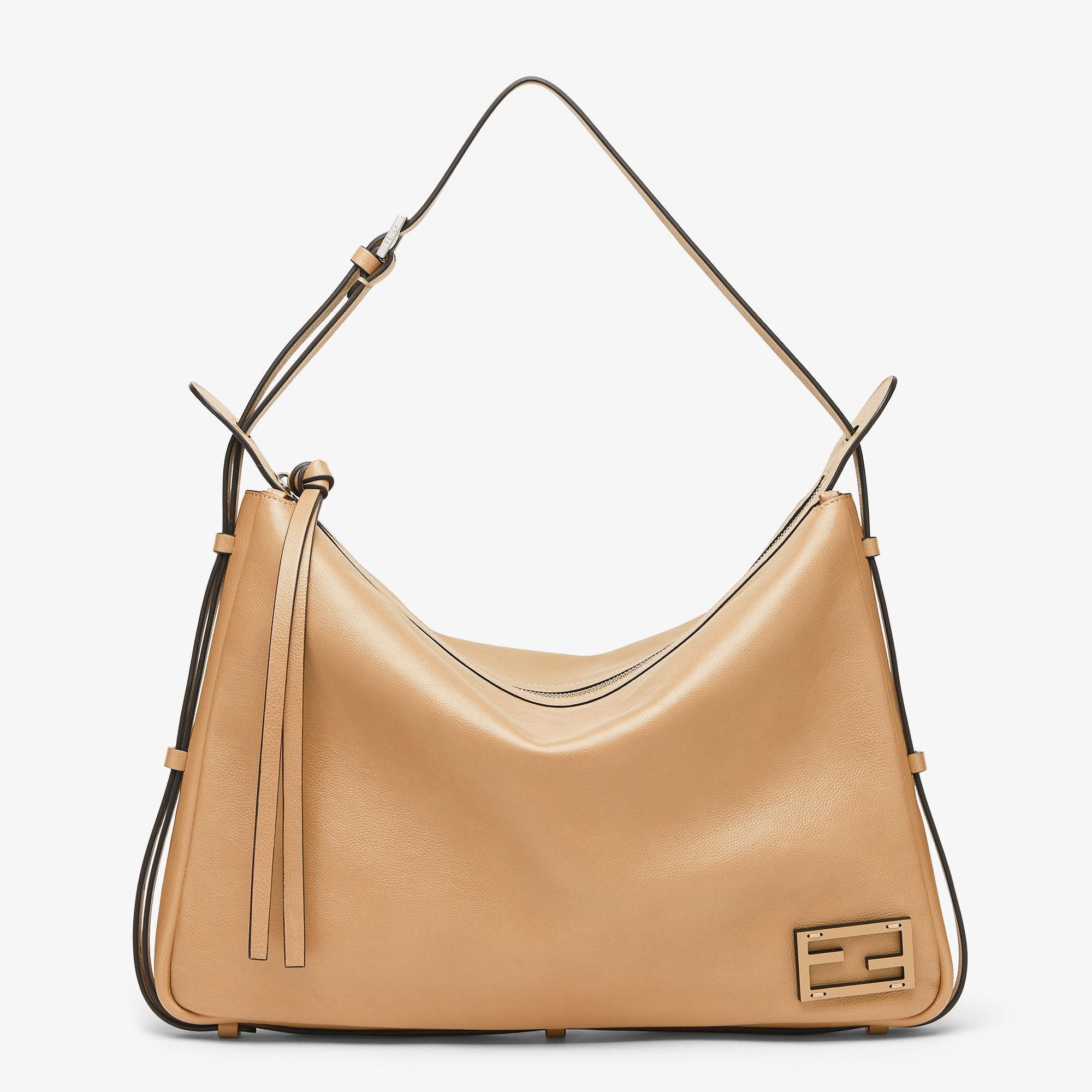 Simply Fendi LargeBeige leather bag Product Image