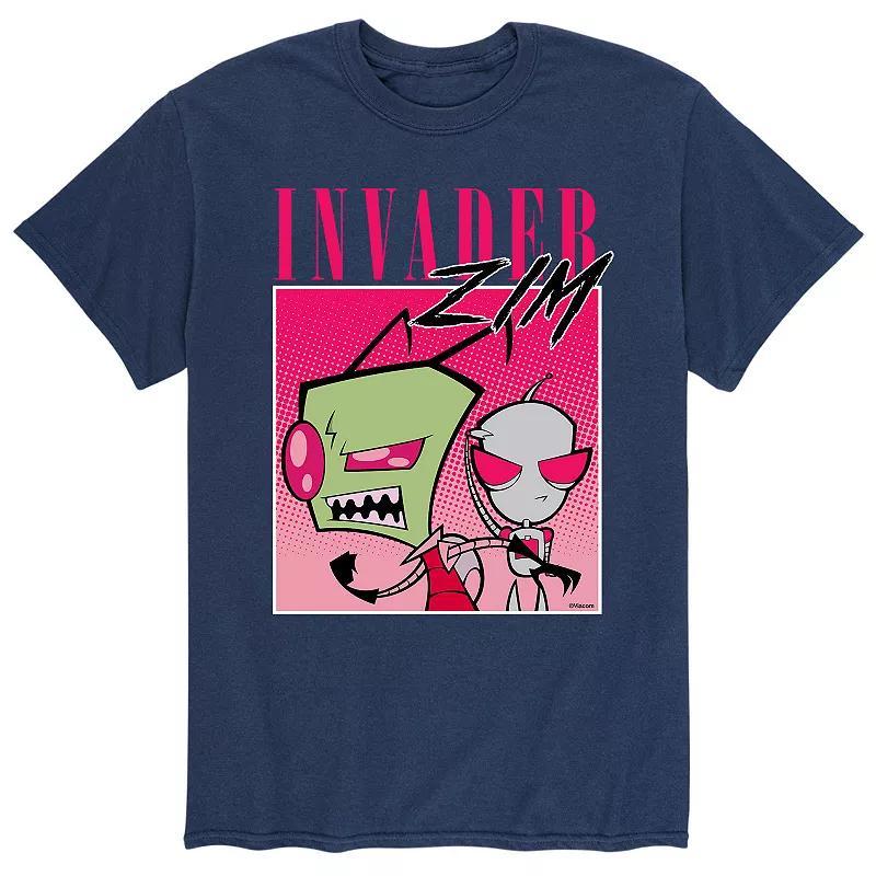 Mens Invader Zim Pink Box Tee Product Image