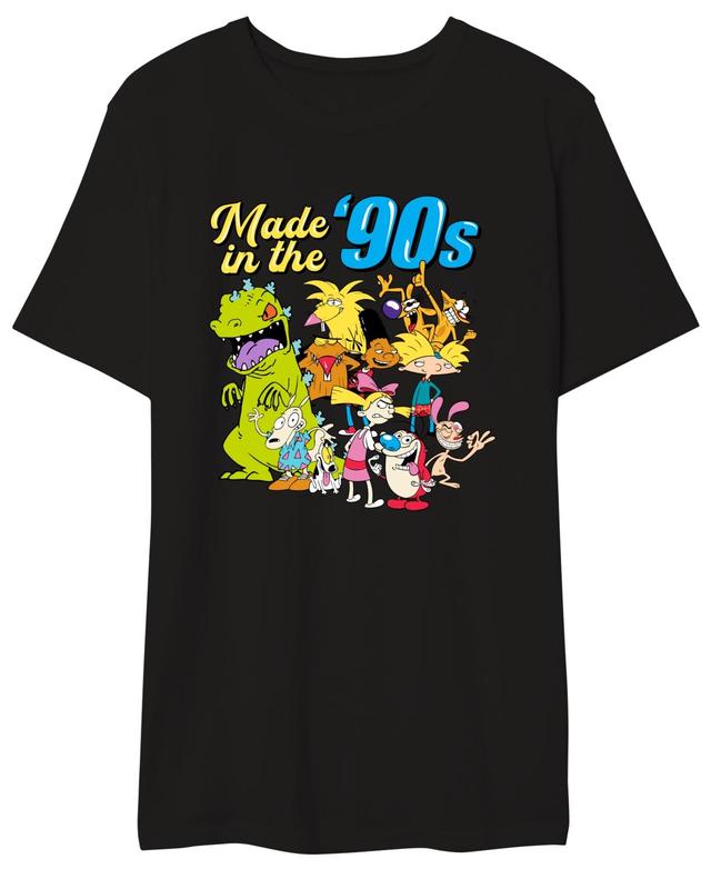 Nickelodeon Mens Made In The 90s Graphic Tshirt Product Image