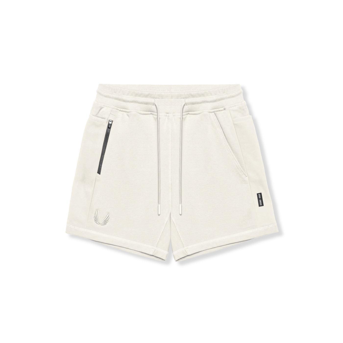 0867. Tech-Terry™ Sidelock Sweat Short - Ivory Cream product image