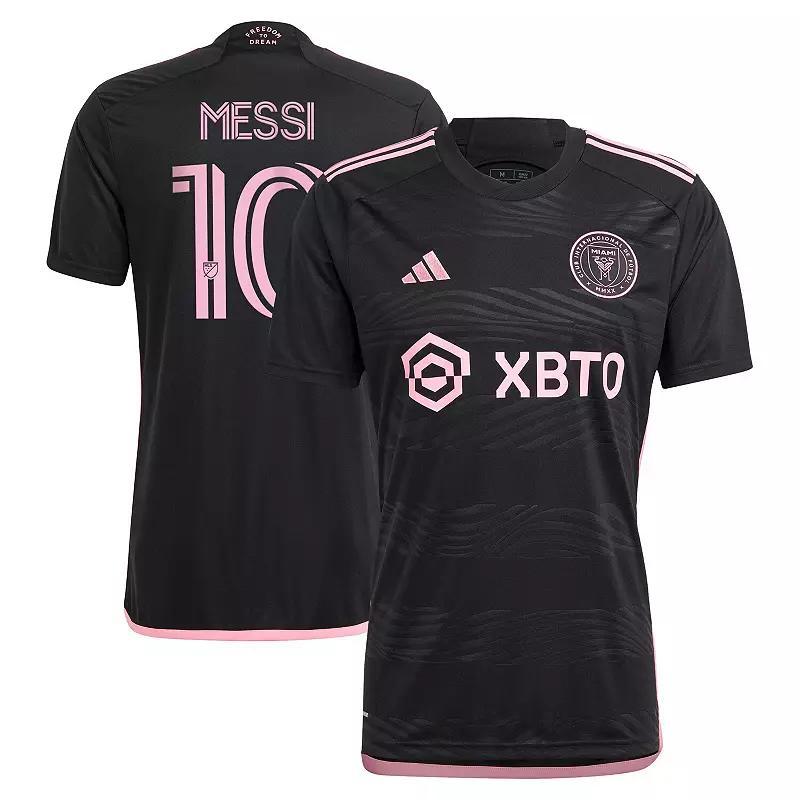 adidas Mens adidas Inter Miami Away Jersey - Mens Black Product Image