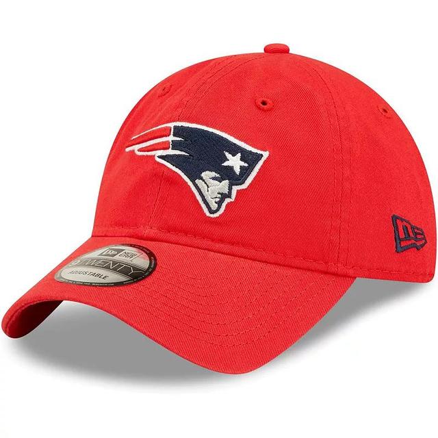 Mens New Era New England Patriots Icon Logo Core Classic 2.0 9TWENTY Adjustable Hat Product Image