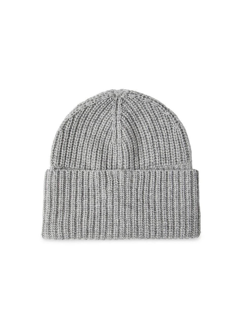 Mens Cashmere English Rib Beanie Product Image