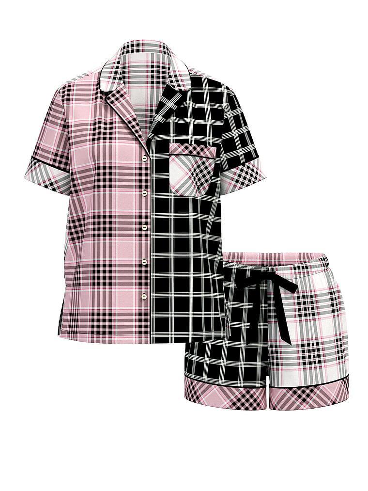 Flannel Short Pajama Set Product Image