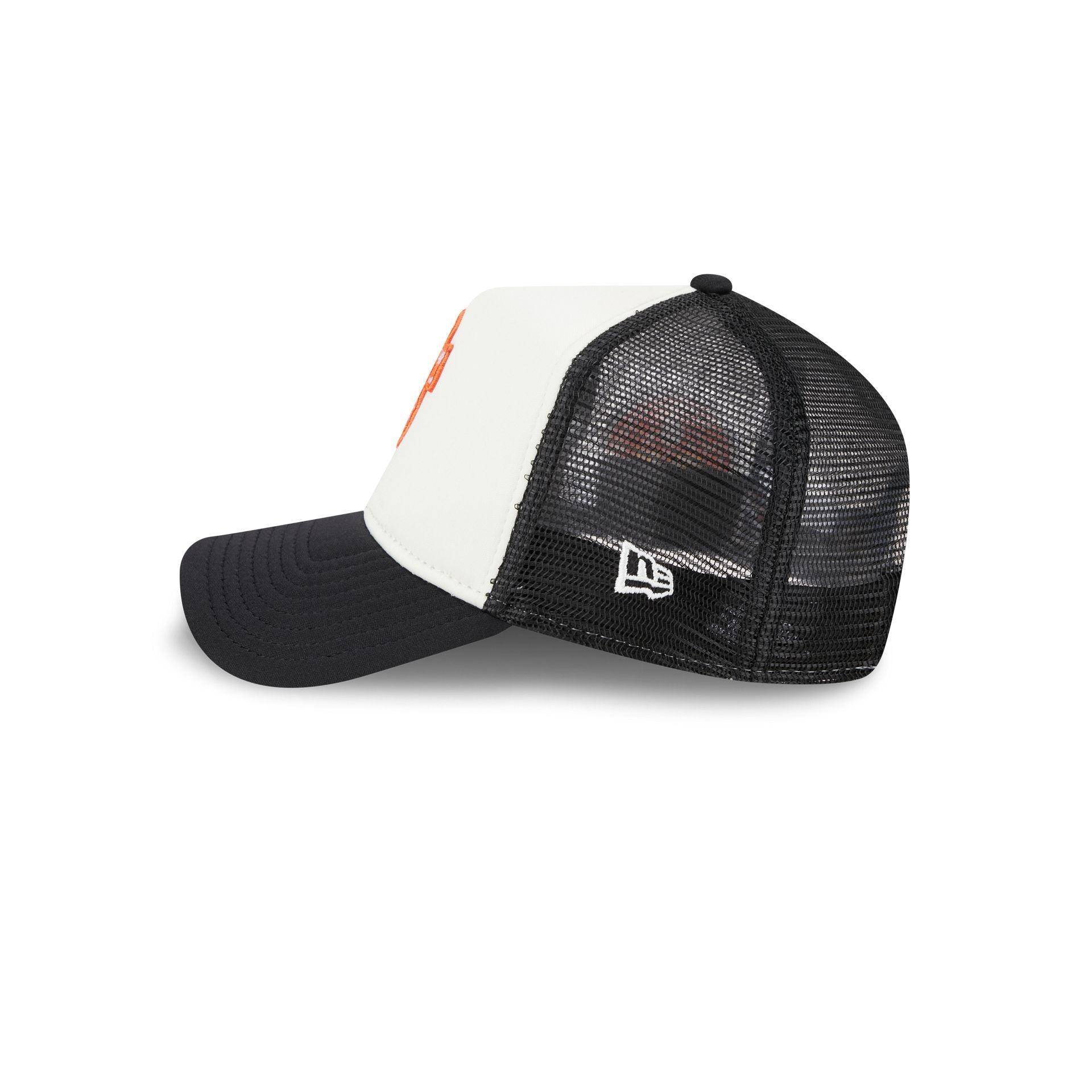 San Francisco Giants Checkered Flag 9FORTY A-Frame Trucker Hat Male Product Image