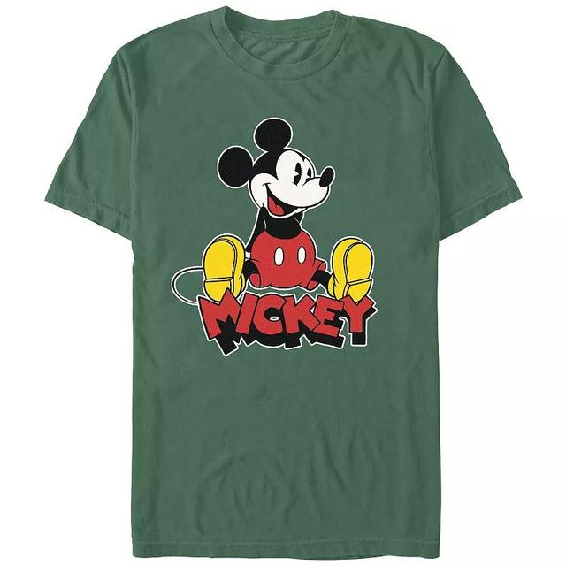 Mens Comfort Colors Disneys Mickey Mouse Sited Graphic Tee Product Image