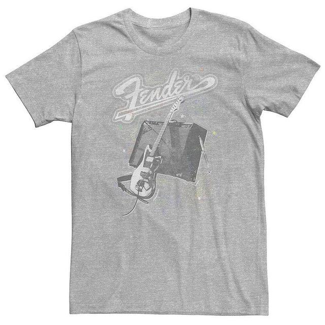 Big & Tall Fender In Space Tee, Mens Med Grey Product Image