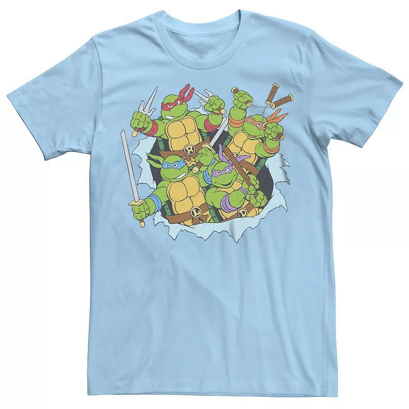 Mens Teenage Mutant Ninja Turtles Breaking Walls Graphic Tee Product Image