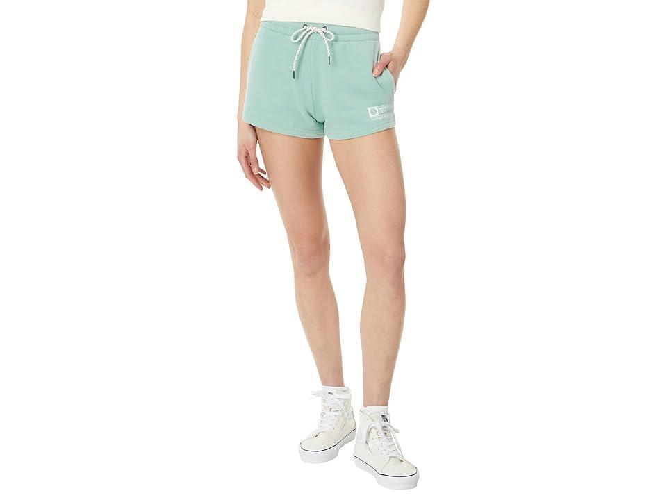 Salty Crew Alpha 2.5 Sweatshorts (Jade) Women's Clothing Product Image