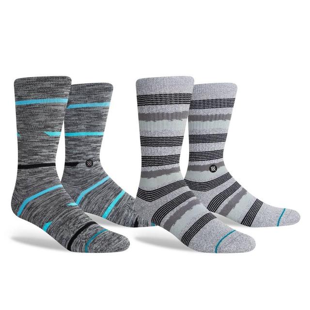 STANCE x WADE Styled Mens Striped Crew Casual Socks 2pk Product Image