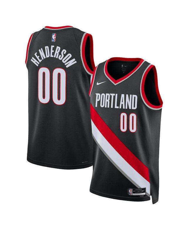 Portland Trail Blazers Icon Edition 2022/23 Nike Men's Dri-FIT NBA Swingman Jersey Product Image