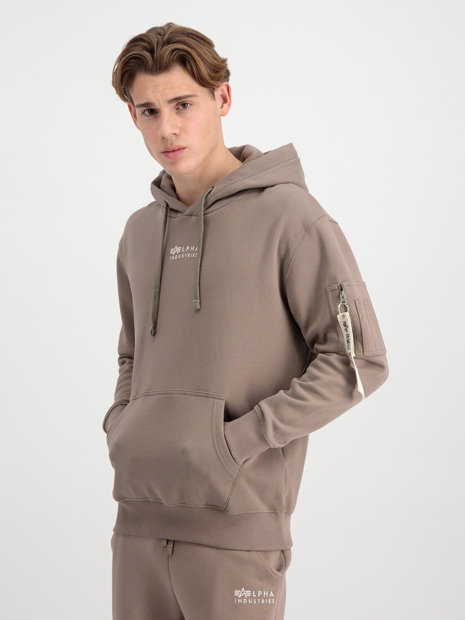 ORGANIC EMBROIDERED HOODIE Male Product Image