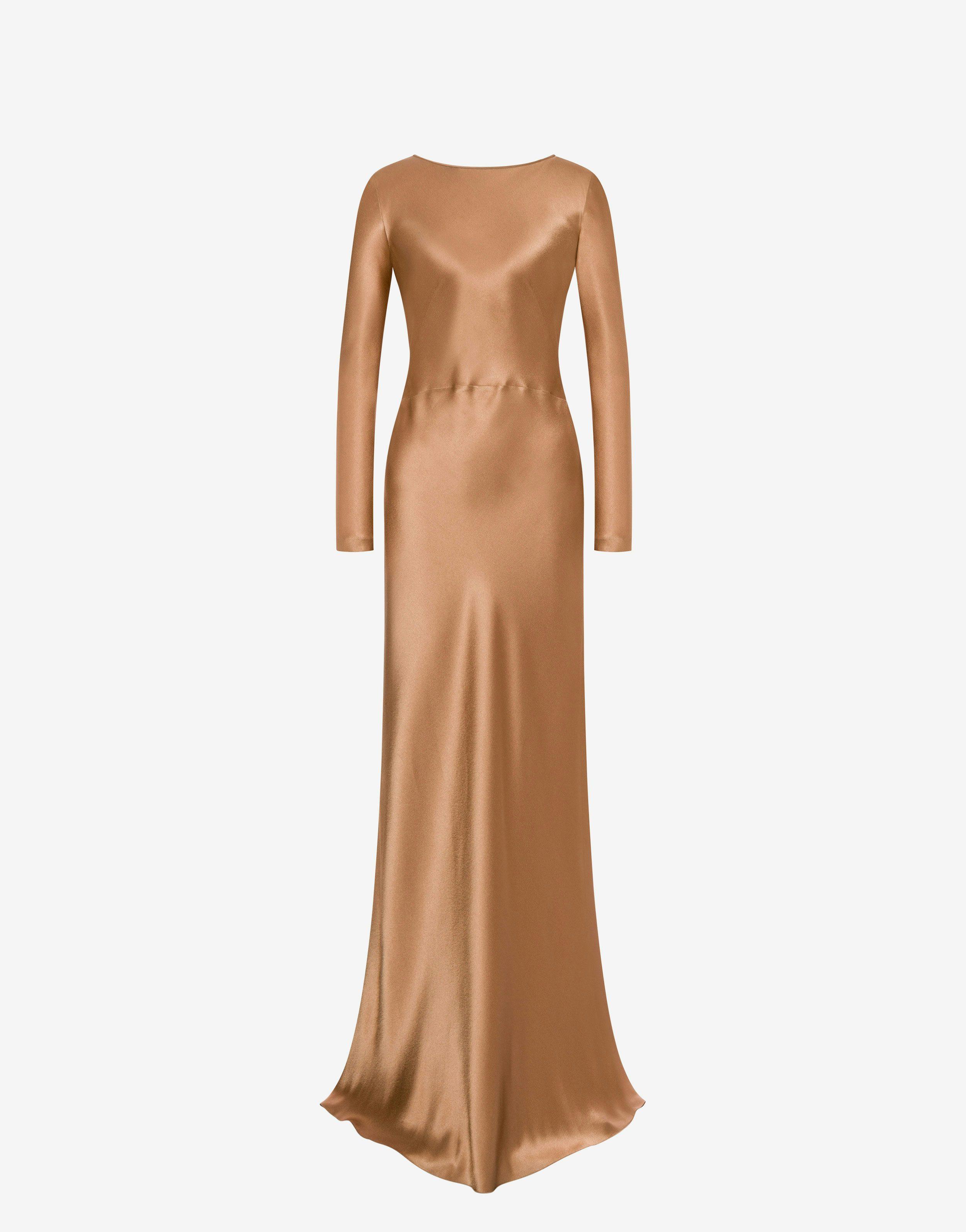 Long satin dress Product Image