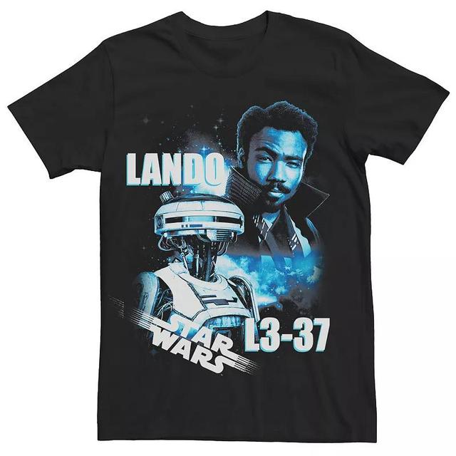 Mens Star Wars Han Solo Lando Names Tee Product Image