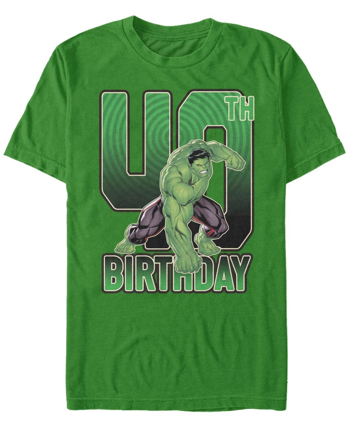 Mens Marvels Hulk 40th Birthday Tee Product Image