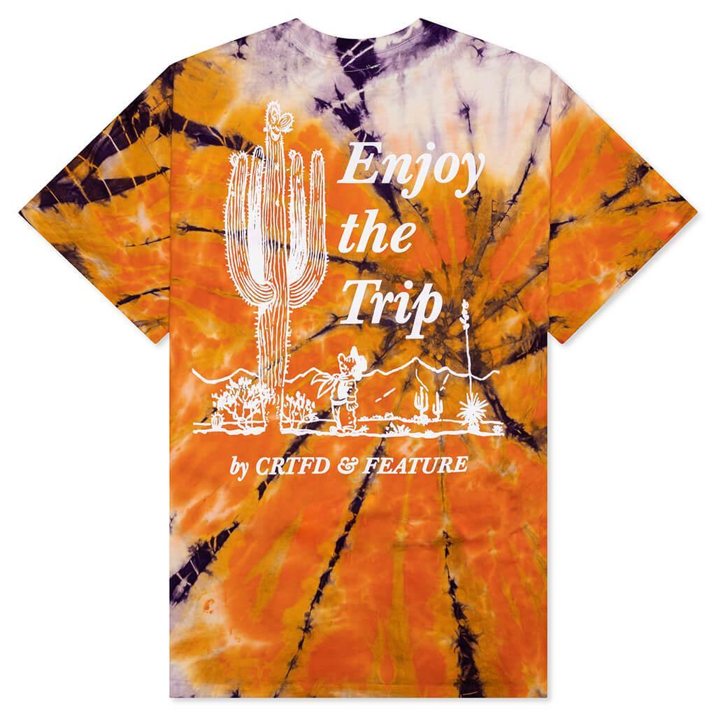 Feature x CRTFD T-Shirt - Tie Dye Male Product Image