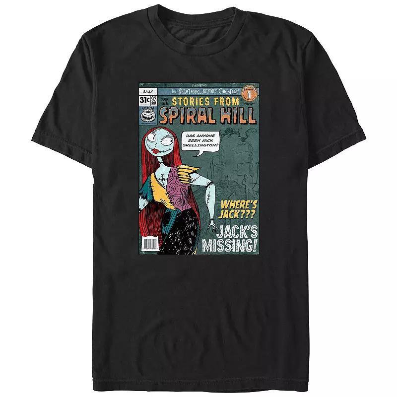 Disneys The Nightmare Before Christmas Stories From Spiral Hill Mens Graphic Tee Product Image