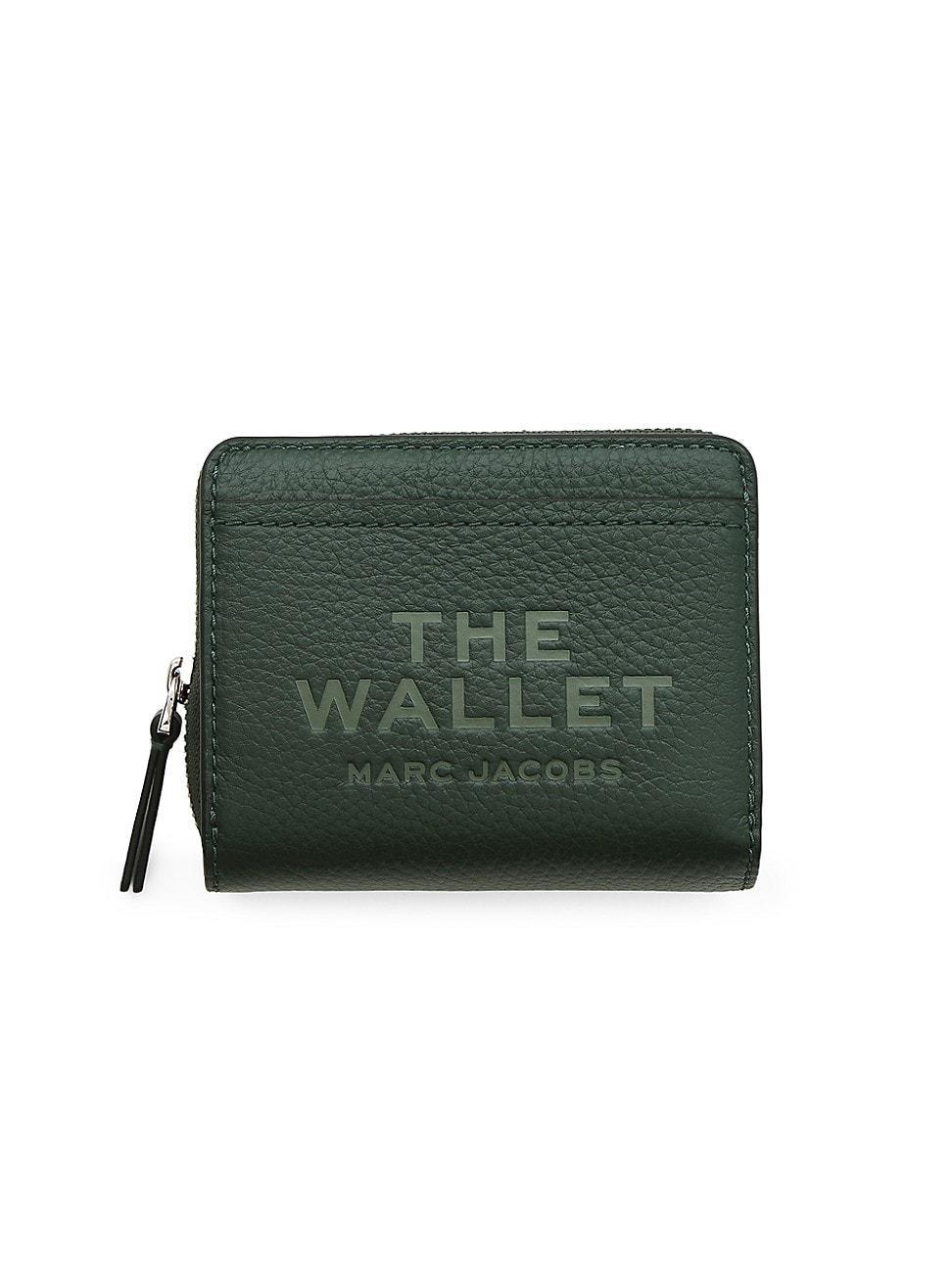 Womens The Leather Mini Compact Wallet Product Image