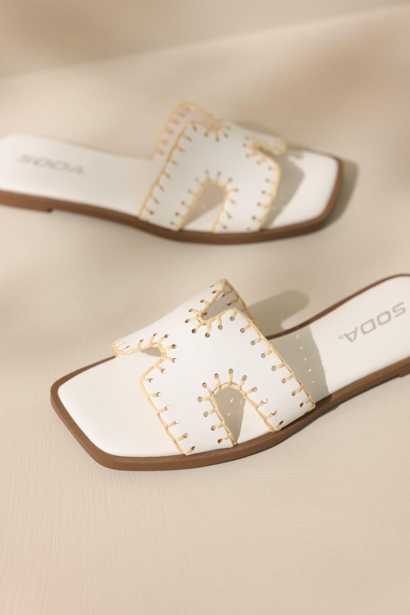 Surfside Strolls White Sandals Product Image