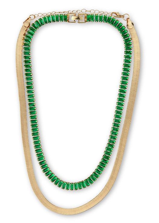 Stacked Jewel Necklace Product Image