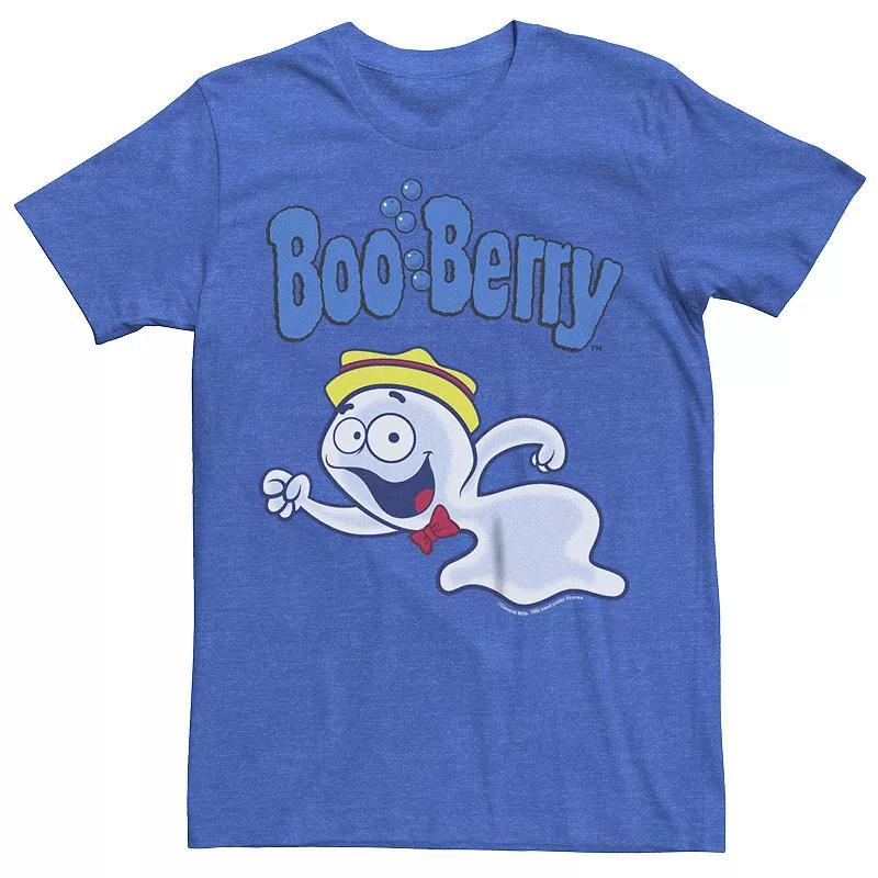 Mens Boo Berry Funny Poster Graphic Tee Royal Grey Product Image