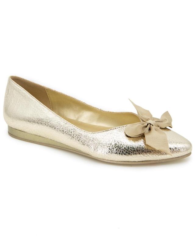 Kenneth Cole Reaction Womens Lily Bow Ballet Flats Product Image