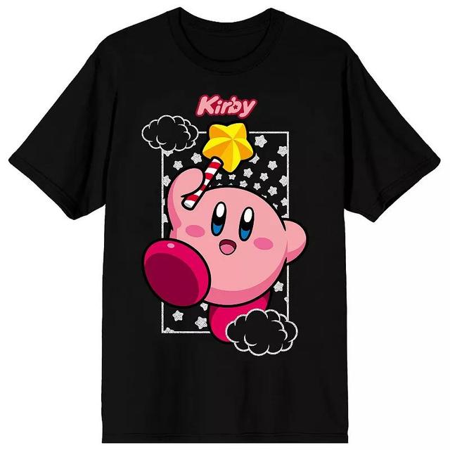 Mens Kirby Character with Stars Tee Product Image