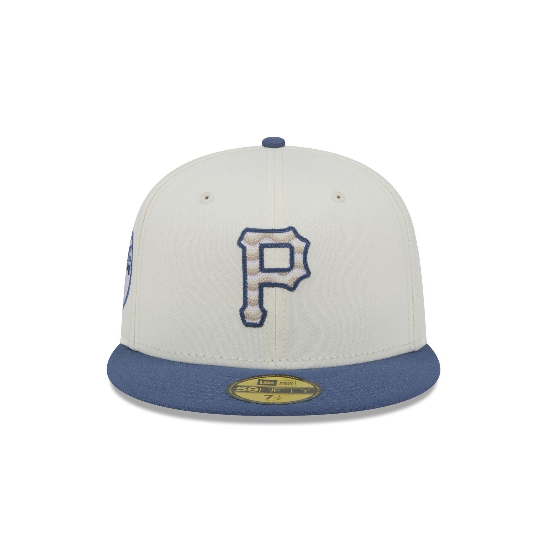 Pittsburgh Pirates Wavy Chainstitch 59FIFTY Fitted Hat Male Product Image