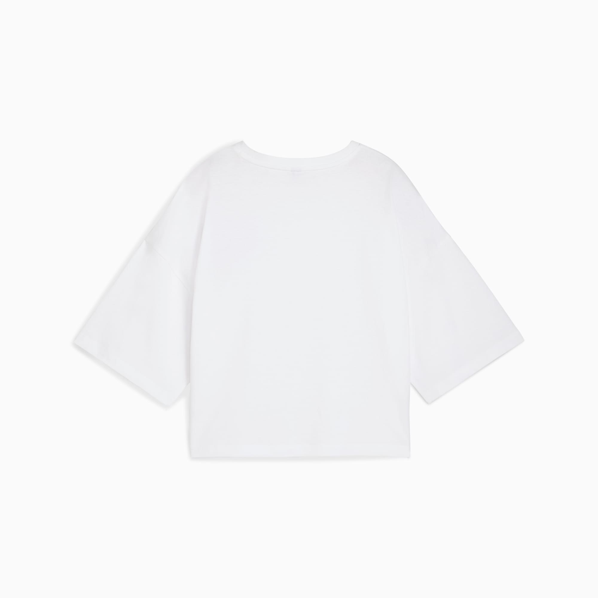 LEO LUXE Women's Oversized Short Tee Product Image