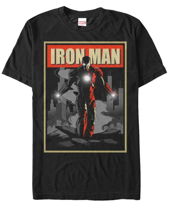 Mens Iron Man Poster Tee Product Image