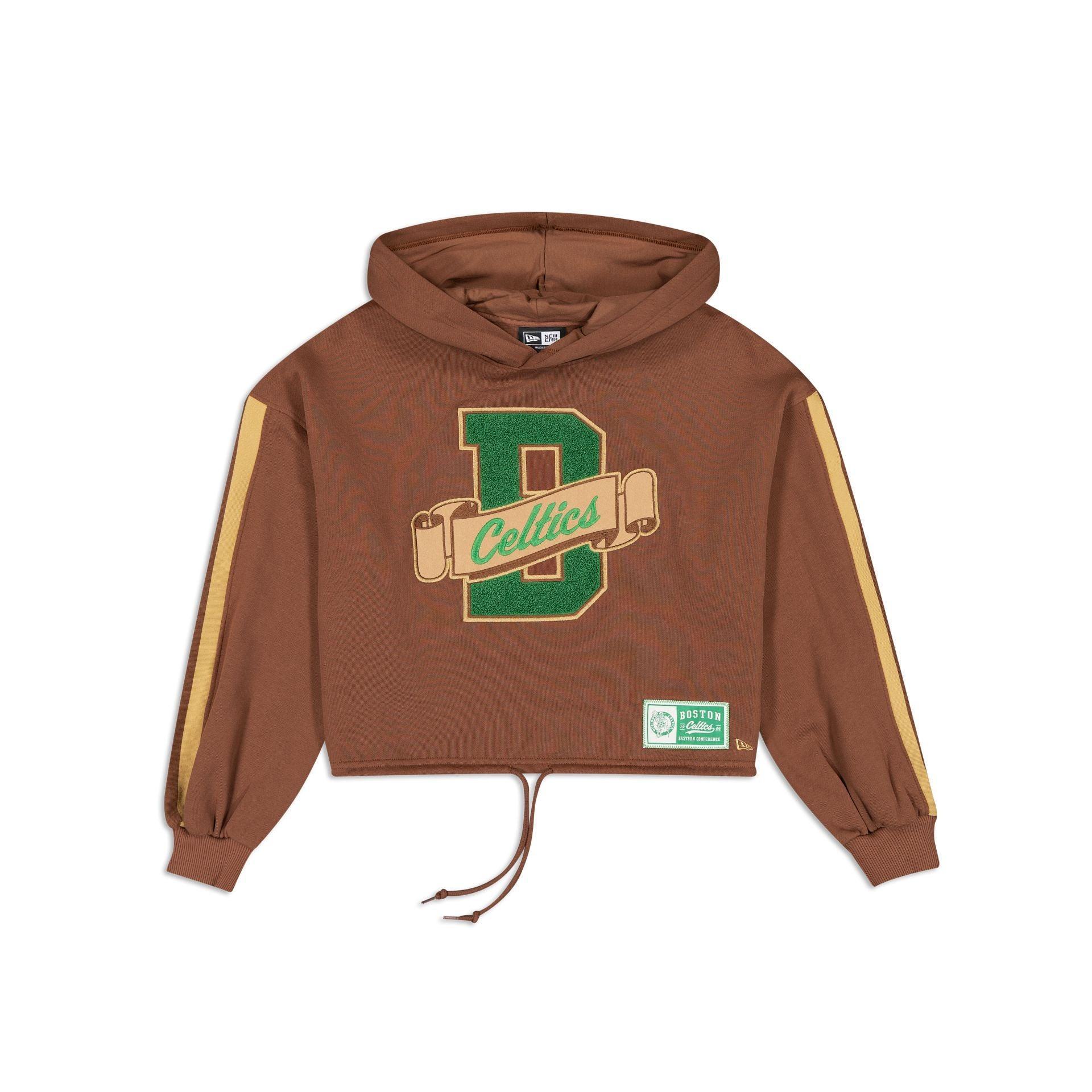 Boston Celtics Letterman Classic Women's Hoodie Female Product Image