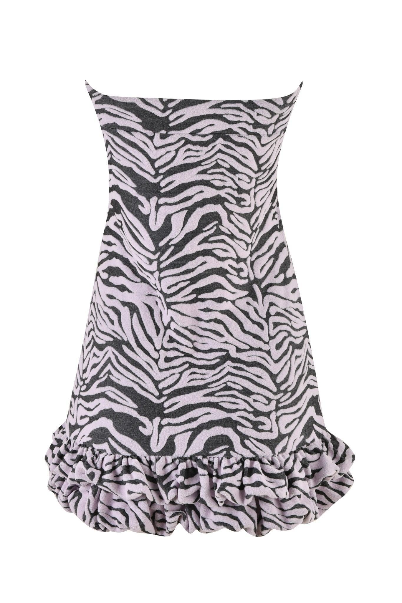 NARELLA DRESS - PINK : ZEBRA Product Image