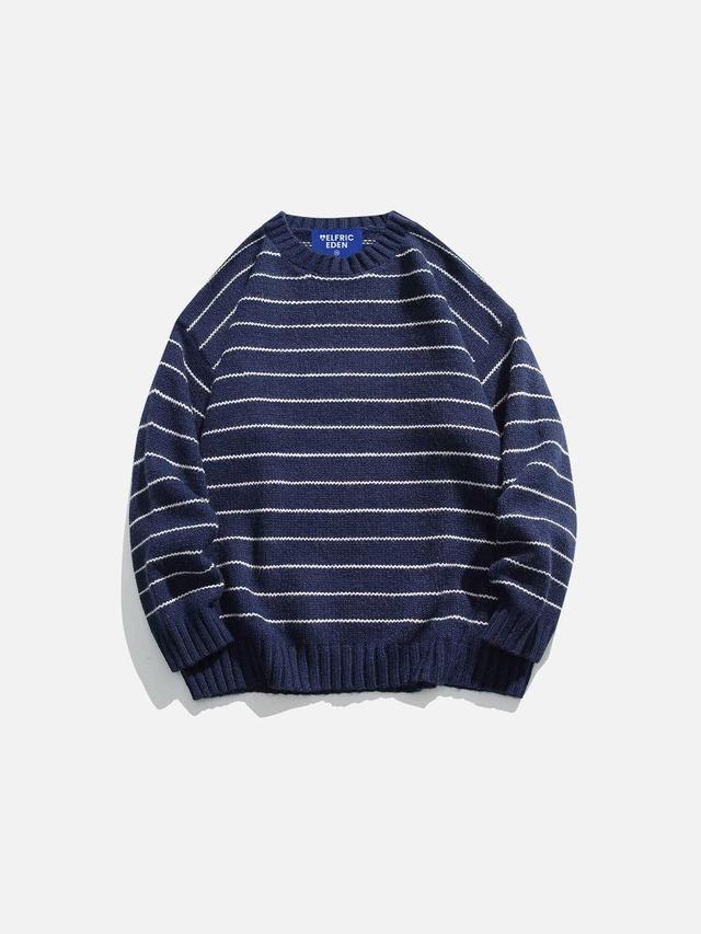 Aelfric Eden Solid Stripes Sweater Product Image