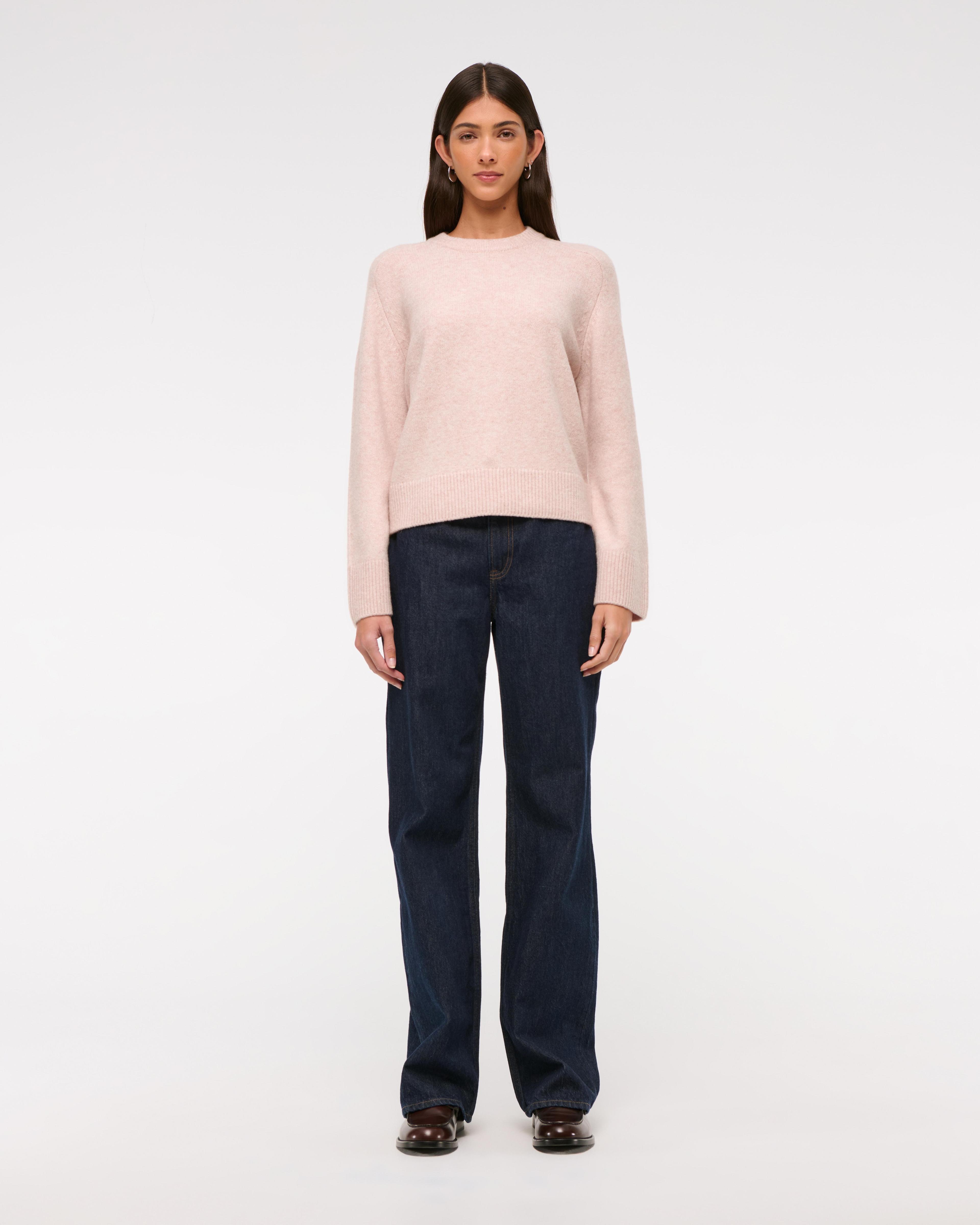 The A&F Madeline Crew Sweater Product Image