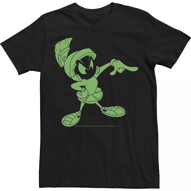 Mens Looney Tunes Marvin The Martian Green Portrait Tee Product Image